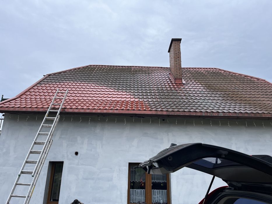 Malowanie i mycie dachu,elewacji i kostki całe pomorskie