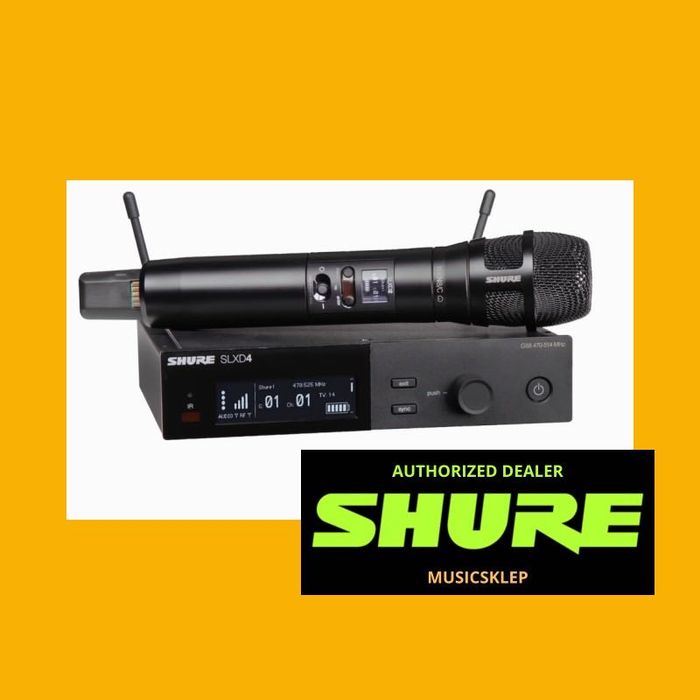 SHURE SLXD24E/N8CB-G59 zestaw 470-514Mhz mikrofon bezprzewodowy