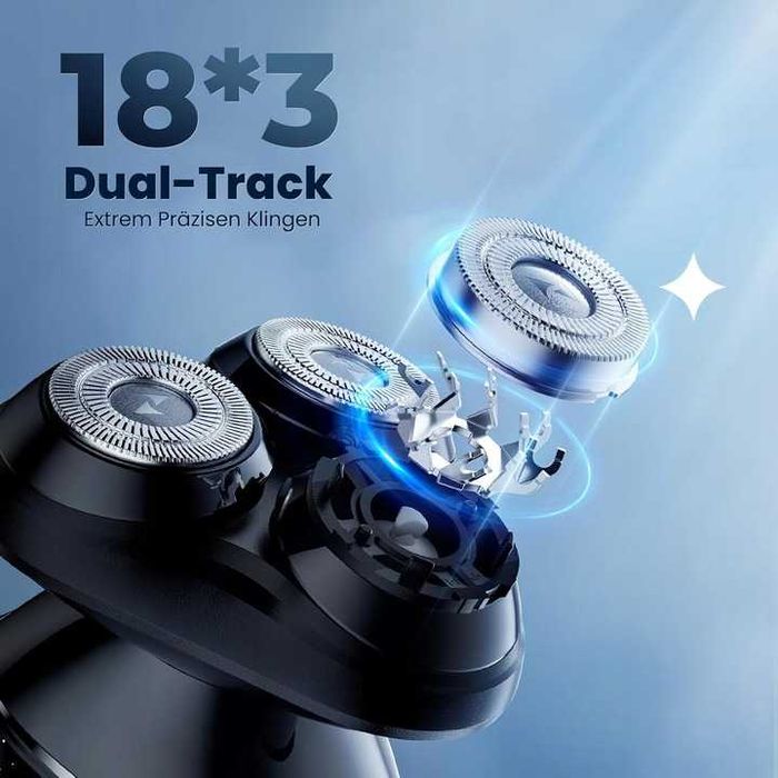 Golarka elektryczna męska trymer do brody WODOODPORNA