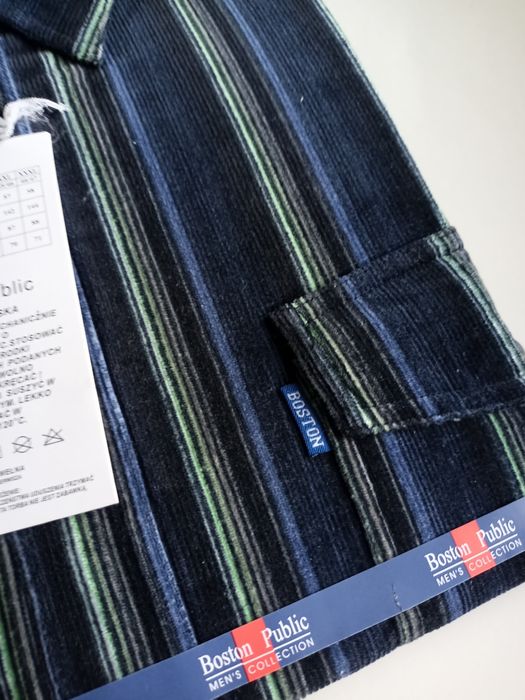 Nowa, sztruksowa koszula męska rozm. L