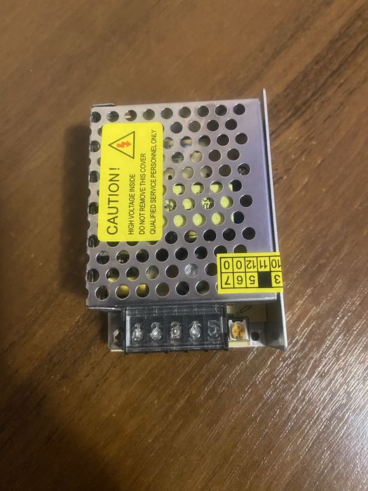 Блок питания (адаптер) постоянного тока 12В 5A