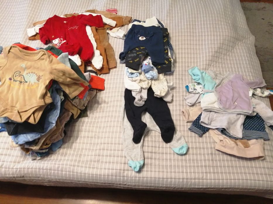 Ubranka dla chłopca mega paka 56-62