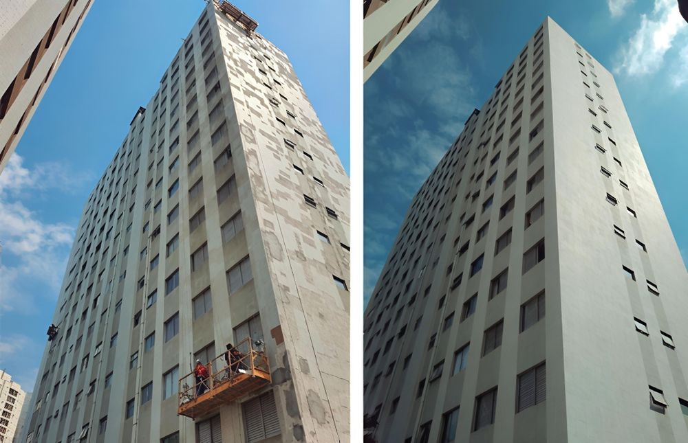 impermeabilização e pintura