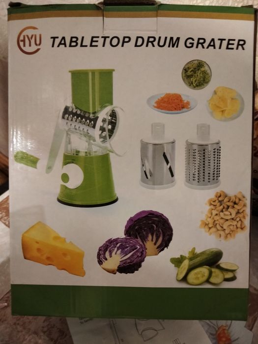 Настольная барабанная тёрка