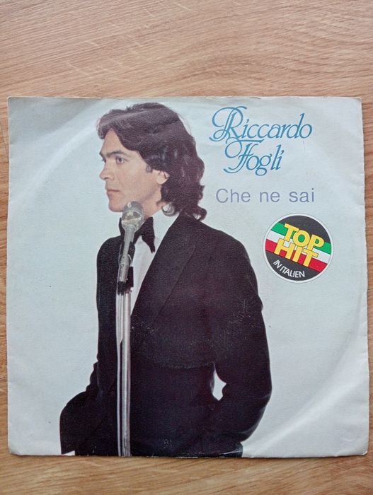 Mała płyta winylowa Riccardo Fogli 1979 rok