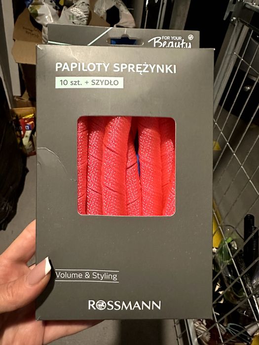 Papiloty sprężynki Rossmann Nowe