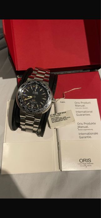Relogio Oris diver gmt