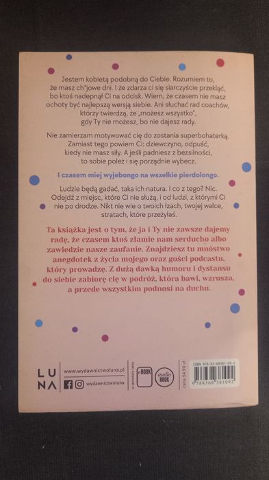 Książka Dam radę, a jak nie to się rozjadę