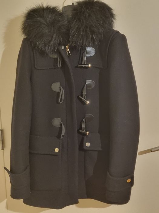 Casaco preto canadiana