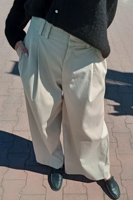 Spodnie Cos / wysoki stan+ Koszula Iil Sander