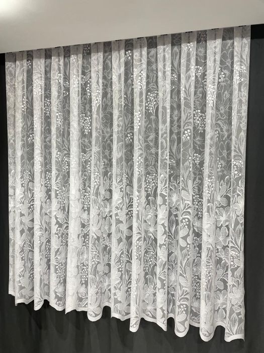 Коротка тюль 1.6м висота на кухню, арка, гардины жакард