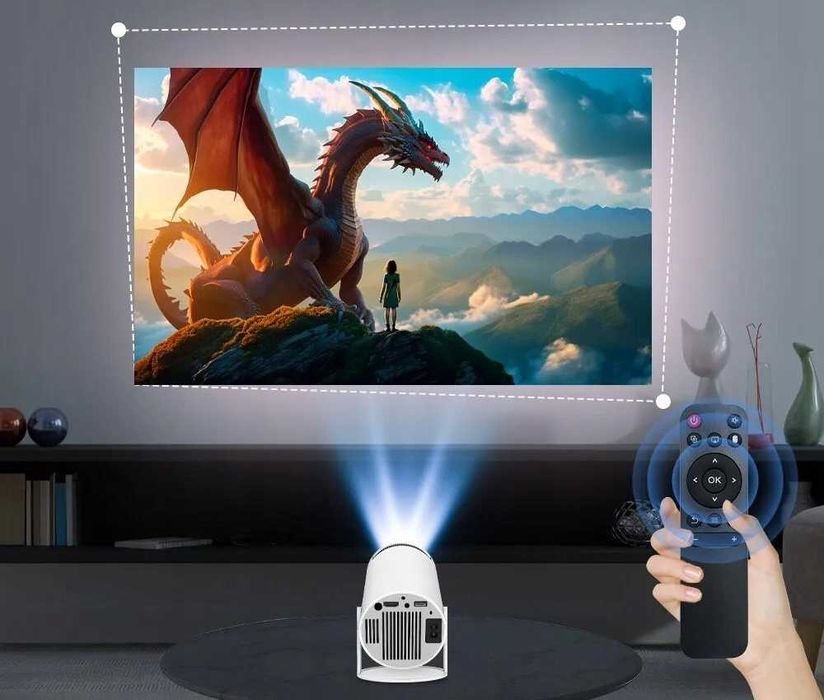 Projektor Magcubic HY300 PRO Nowa Wersja WIFI6 Przenośny Smart ANDROID
