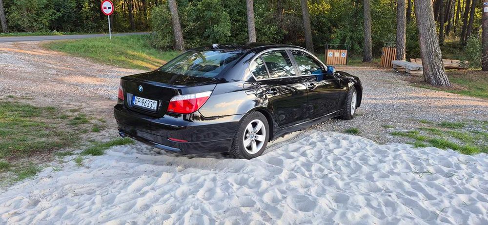 BMW e60 523i N53B25, 2007 rok LCI - uszkodzony silnik