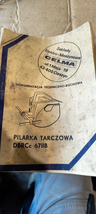 Pilarka tarczowa Celma