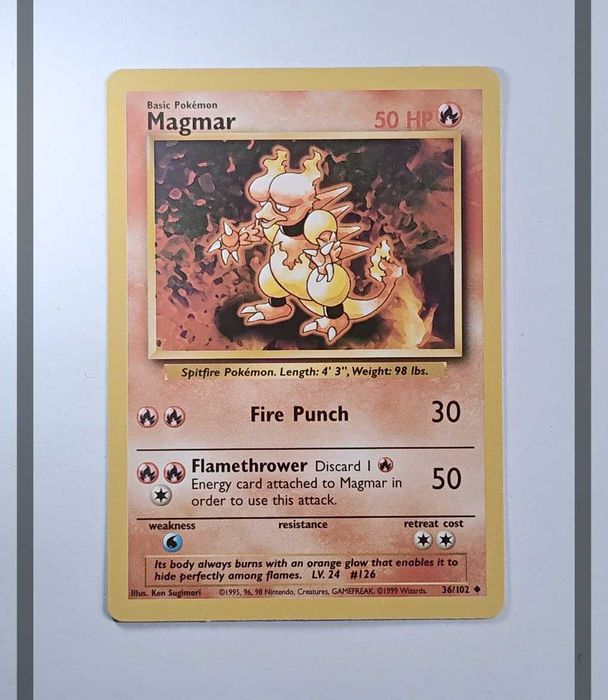 Magmar 36/102 BS Pokemon ENG-LP