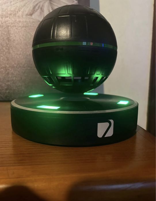 Coluna Bluetooth com Levitação Magnética e LED