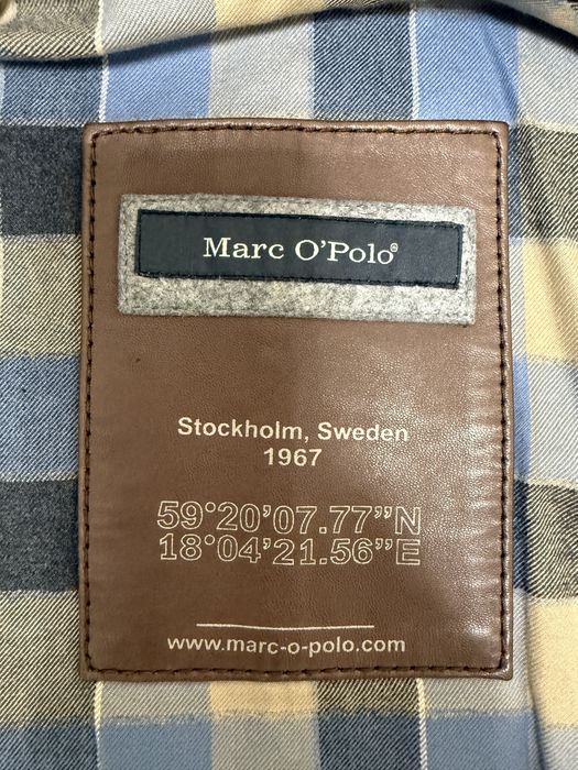 Шкіряна чоловіча куртка Marc O'Polo