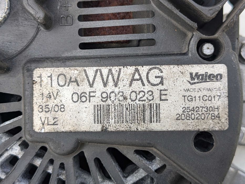 Генератор Audi / Seat / Skoda / Volkswagen - 1.6/1.9/2.0TDI / 110A