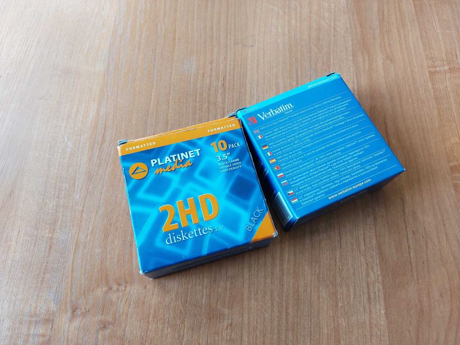 Dyskietki 3,5" Verbatim Platinet 18 sztuk