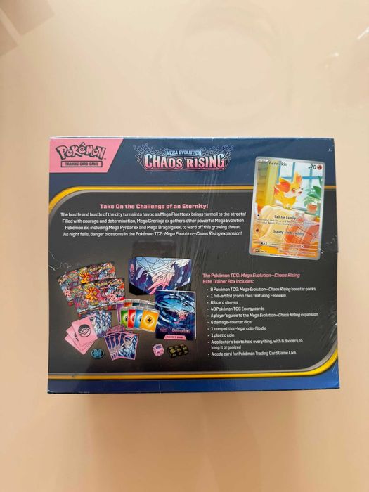 Pokémon Chaos Rising Elite Trainer Box - Versão Inglesa