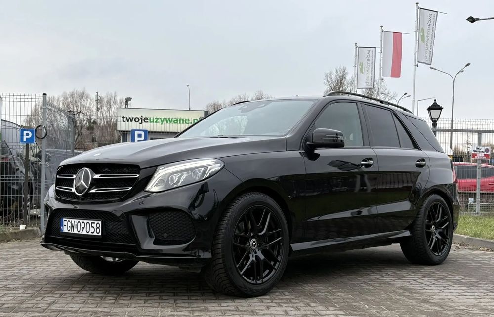 Mercedes-Benz GLE SalonPL/ VATmarża/ Grzane+Wentylowane/ Kamery360/ Pneumatyka