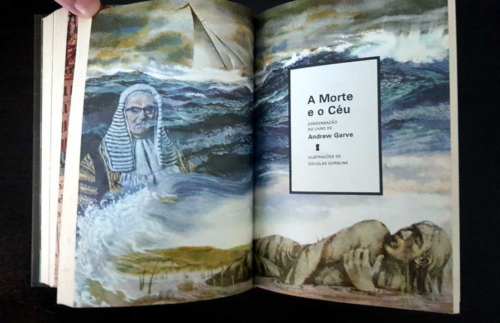 Modernos Clássicos do Suspense (5 clássicos) 1972 ilustrado