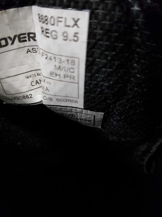 Buty robocze ROYER rozm 42,5 wkł 27,5 cm