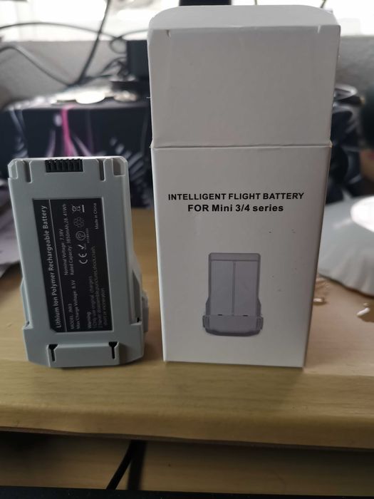 Bateria para dji mini 3, mini 3 pro e mini 4 pro de 3850mah
