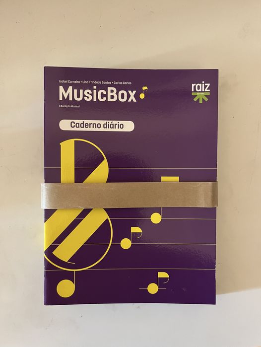 13 cadernos de musica (escrita/pautados)