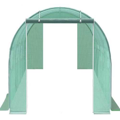 Теплиця тент плівка брезент для теплиці парника запасний   4x3x2м  12м