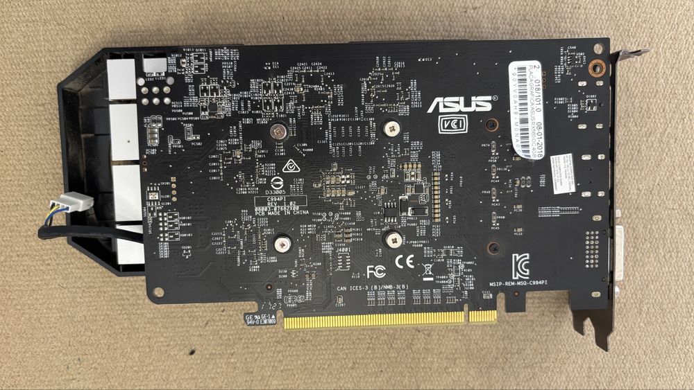 Asus GPU RX560 OC 4GB