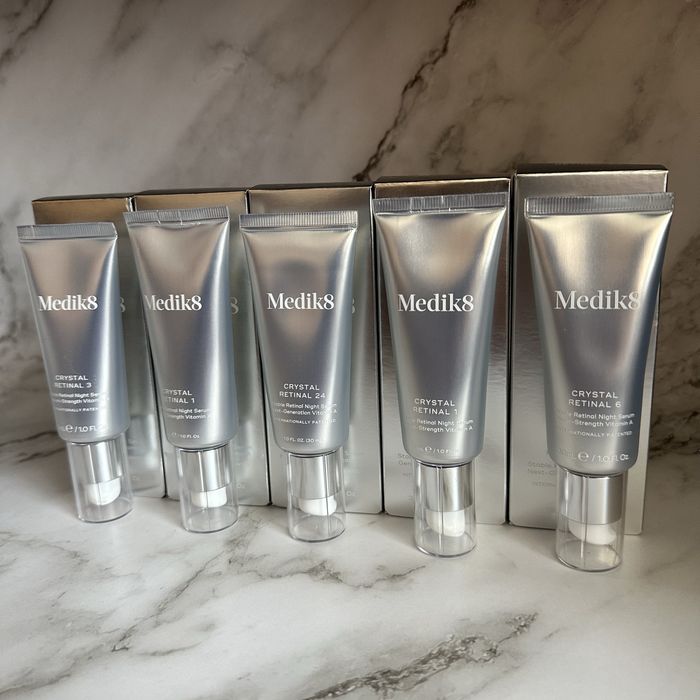 Crystal Retinal 1 3 6 10 20 24 Medik8 ретинол сироватка крем ретинал