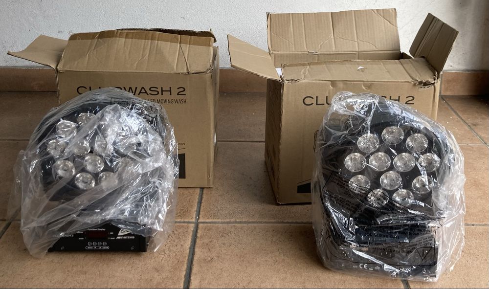 Moving Head Wash JB-Systems ClubWash 2