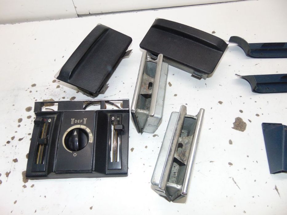 Mercedes w116 cinzeiros e consola da chaufagem