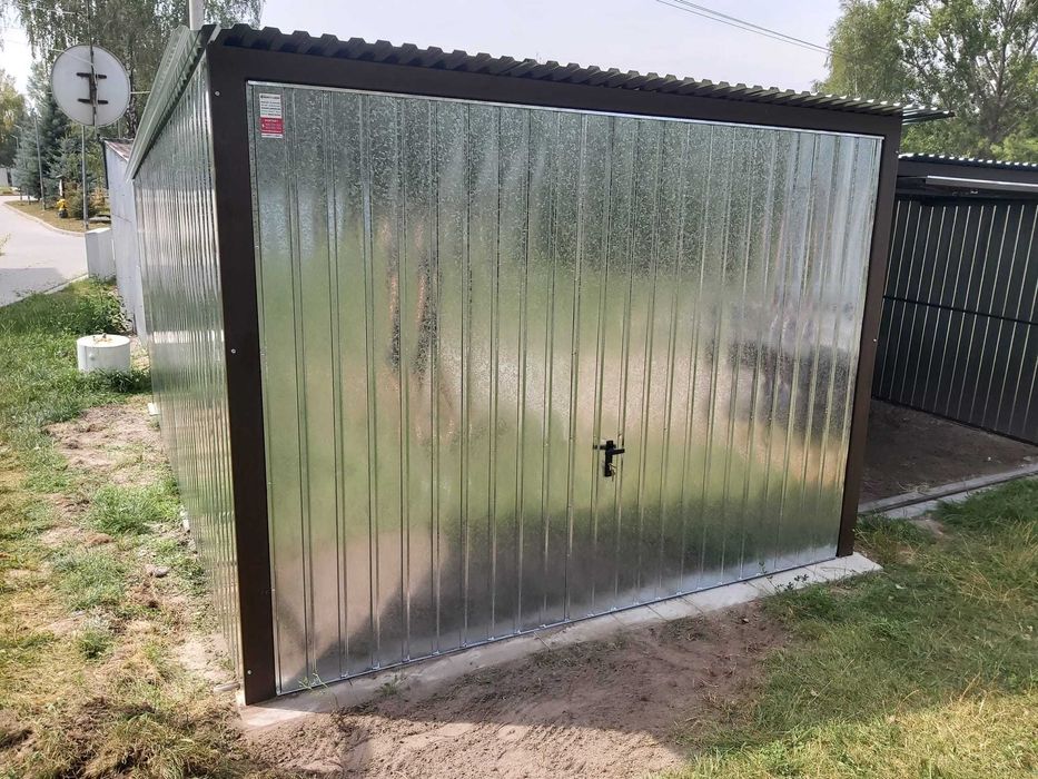 Garaż 3x5 szkielet OCYNK! Garaże MOCNE! Cała Polska Szybki termin raty