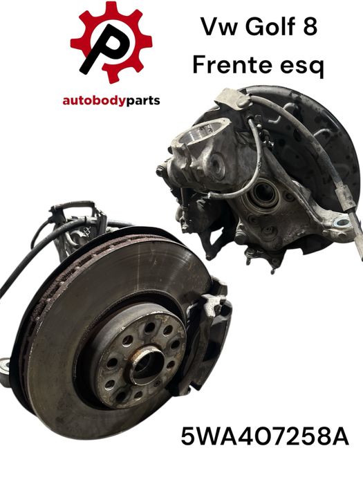 Manga de eixo  frente esquerda vw golf 8
