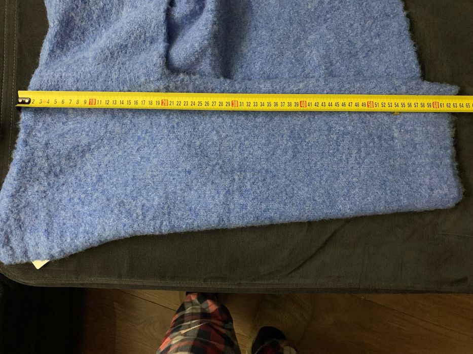 Diverse sweter damski niebieski L / wełna 15