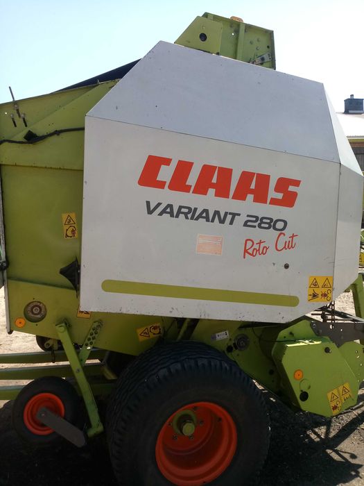 claas variant 280rc prasa rolująca