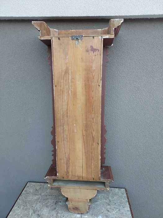 S082 Skrzynia duża obudowa zegara żyłkowego linkowego szafka witrynka