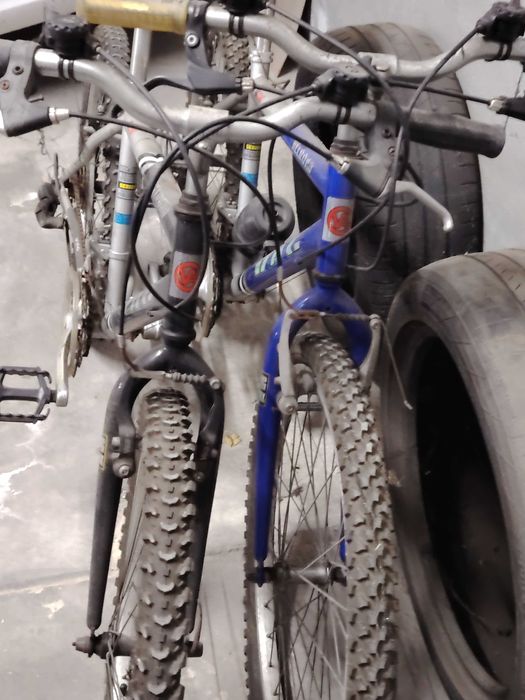Bicicletas Vag em desuso