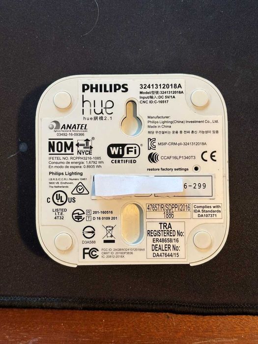 Philips Hue hub - zigbee