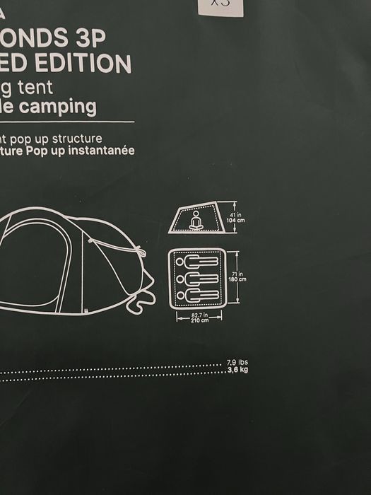 Tenda Quechua 2second edicao limitada