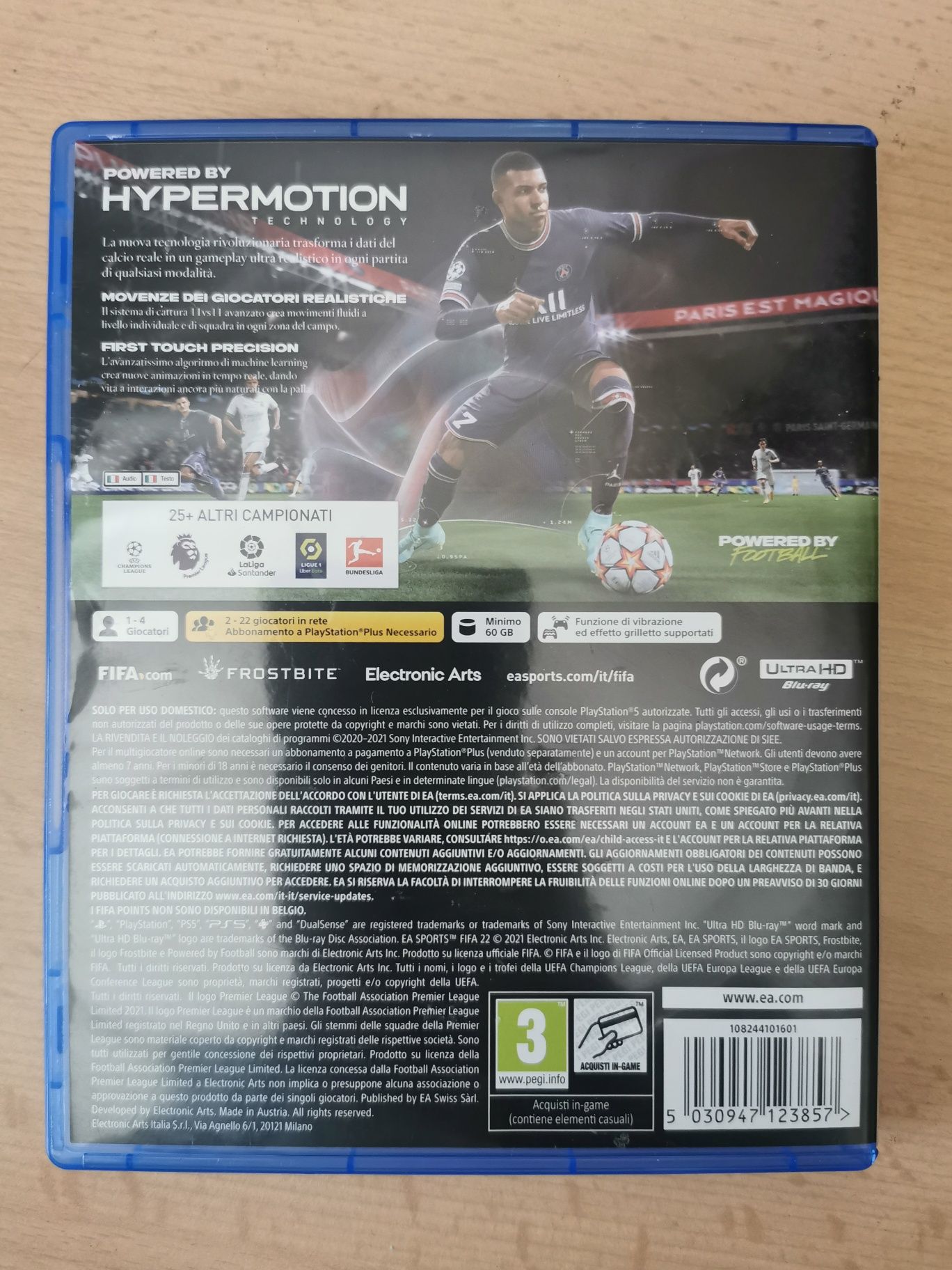 Fifa 22 ps5 como NOVO Guarda • OLX Portugal