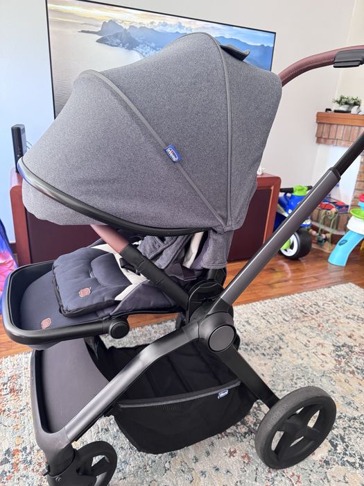 Carrinho DUO Chicco Mysa - Cadeira Auto First Seat