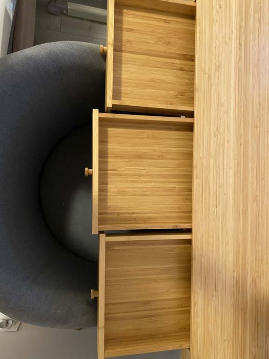 Biurko bambusowe Ikea Lillasen