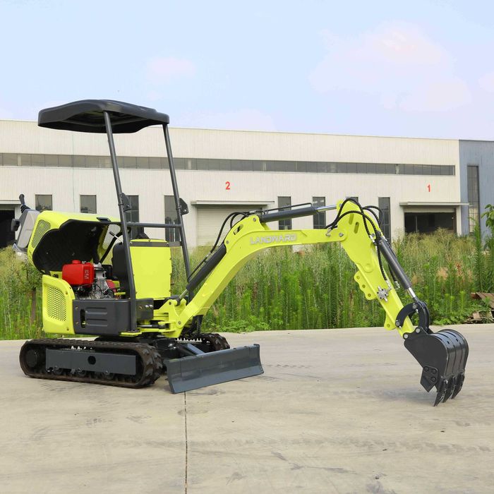 Mini Giratória LANDWARD XT12Pro 1200KG Motor Kubota