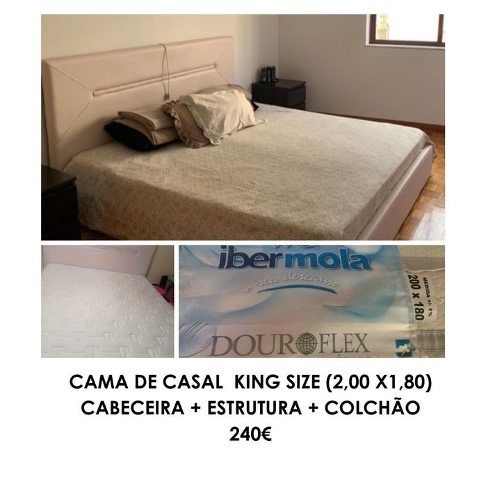 Cama King a venda em braga