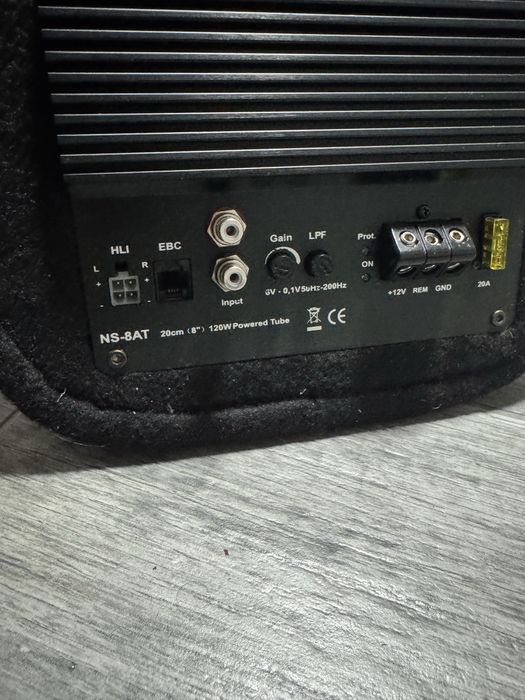 Subwoofer amplificato NORAUTO NS-8AT 20 cm