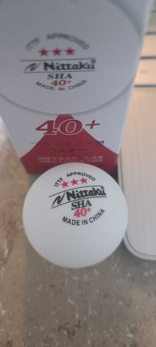Продам шарики для настольного тенниса  Nittaku 3*** 40+