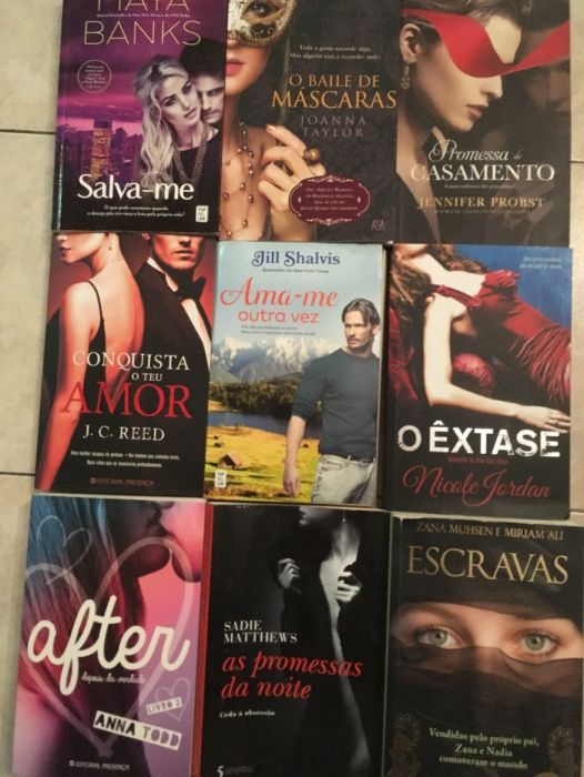 Livros vários (Romances e outros)